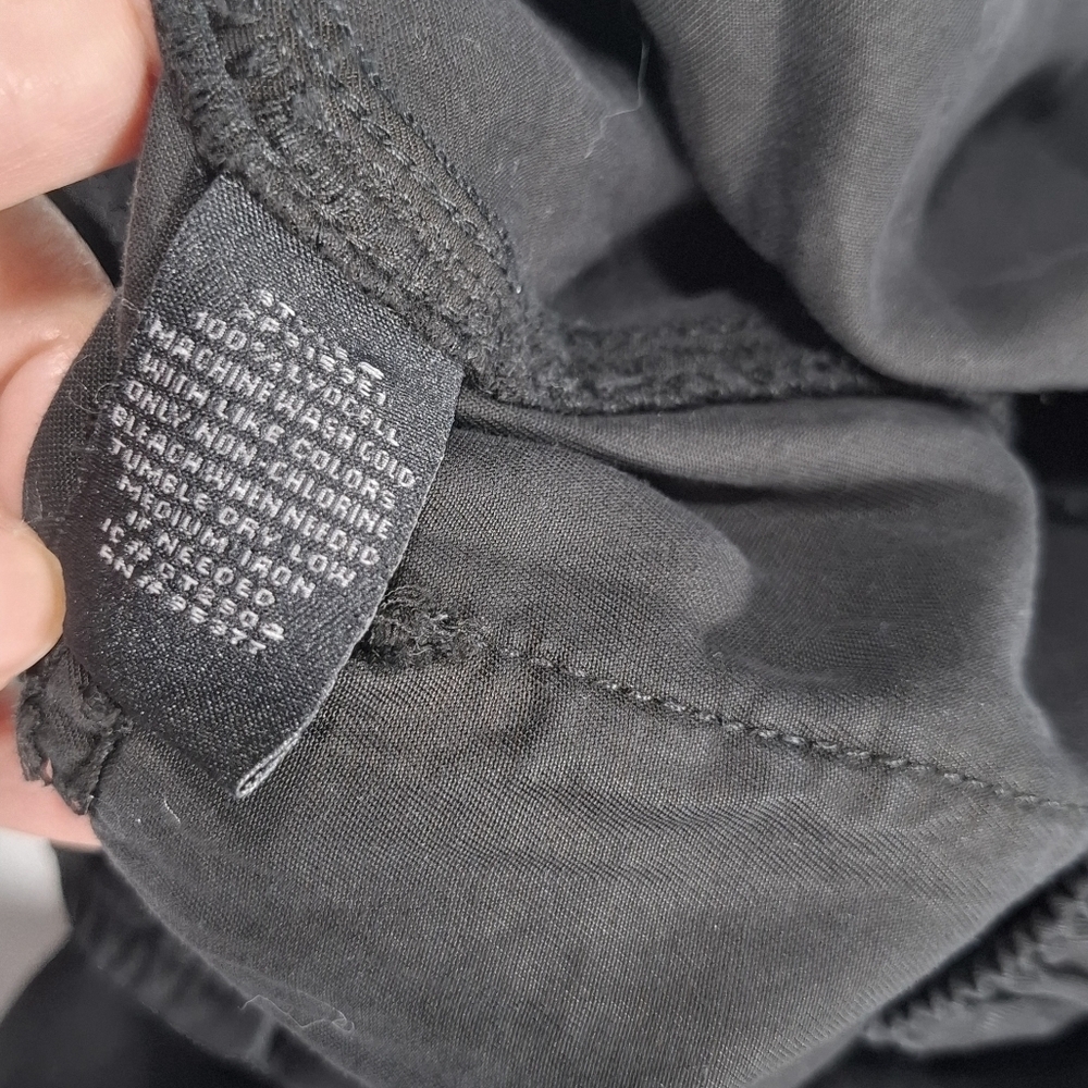 Sanctuary Women's Washed Black Go Easy Pants, Size M Soft Relaxed - Picture 12 of 14